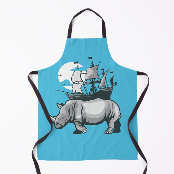 Item preview, Rhino Pirate Ship designed and sold by VibrantGifts.