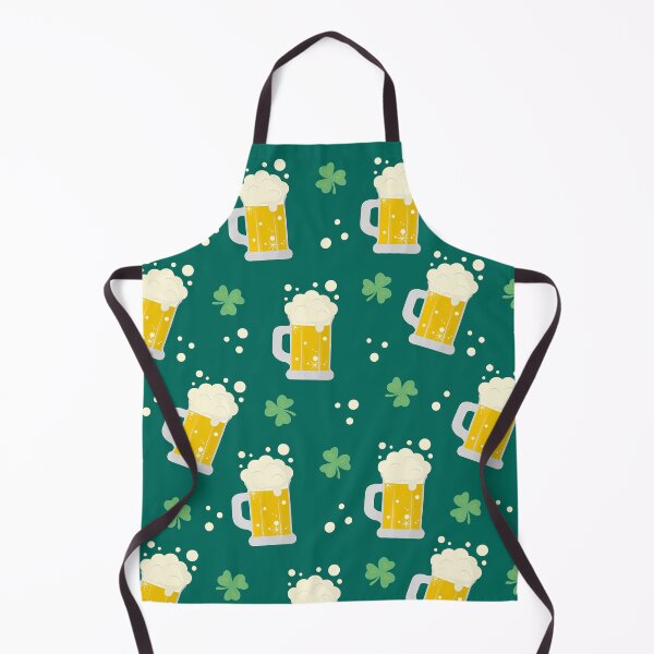Item preview, Happy Saint Patrick Day beer mug seamless pattern designed and sold by Huynhdesign.