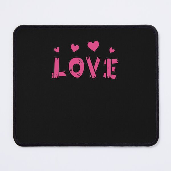 Item preview, Pink love wood letters Classic designed and sold by DuangpornShea.