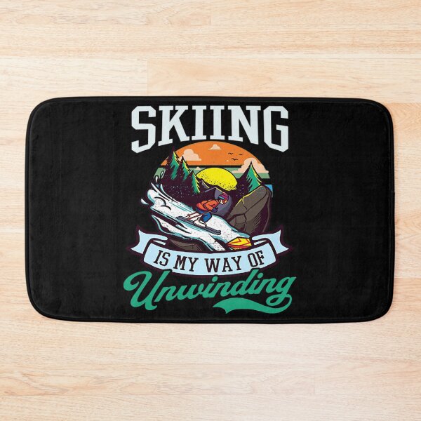 Item preview, Ski Racing T-ShirtSki Racing Shirt _ Is Way Of Unwinding designed and sold by ElizaKenzie.