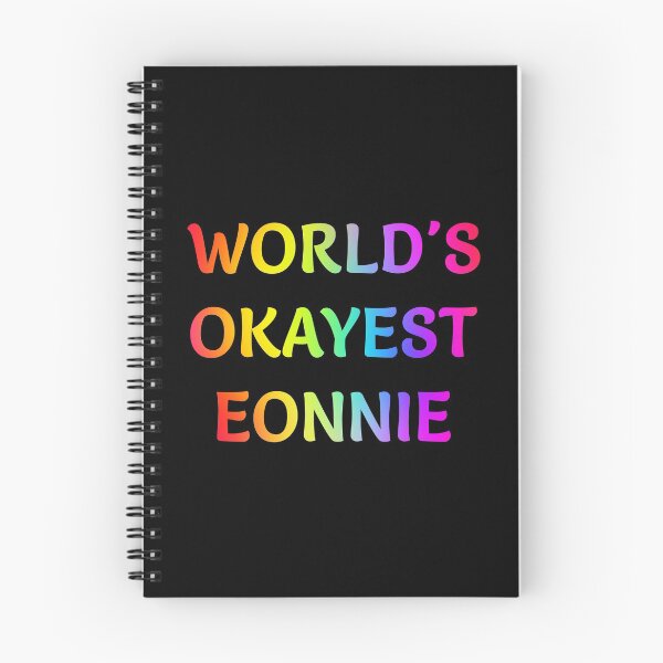 Item preview, World's Okayest Eonnie designed and sold by ojdart.