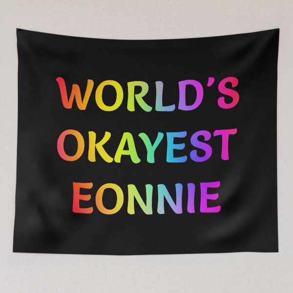 Item preview, World's Okayest Eonnie designed and sold by ojdart.