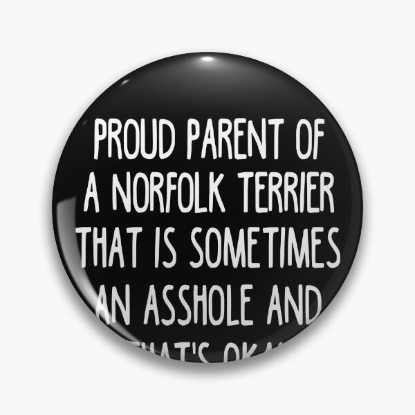 Artikelvorschau, Norfolk Terrier Parent - Norfolk Terrier Lover entworfen und verkauft von clickmostro.