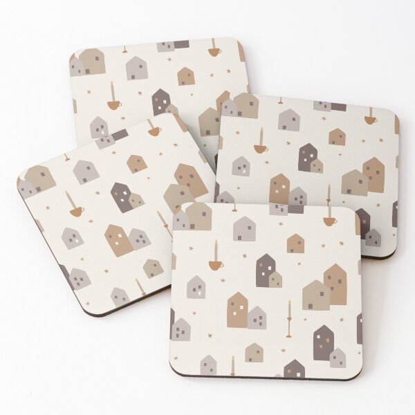 Item preview, Brown Christmas pattern designed and sold by Terelaska.