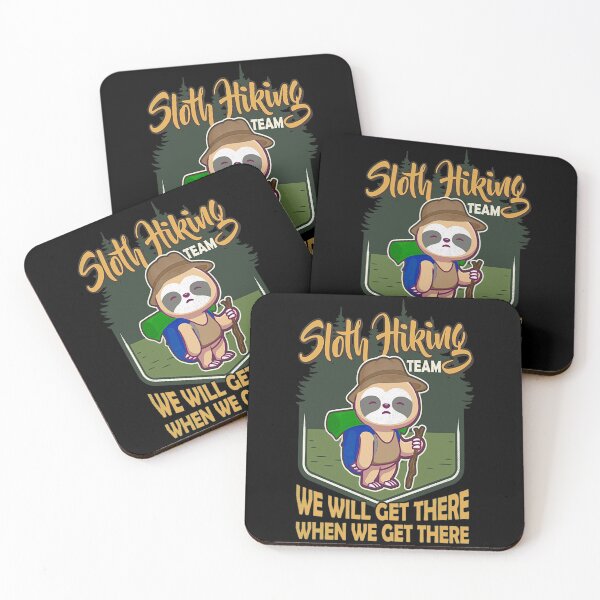 Item preview, Sloth Hiking Team We Will Get There T-ShirtSloth Hiking Team We Will Get There When We Get There designed and sold by ElizaKenzie.