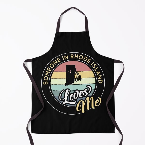 Item preview, Someone in Rhode Island Loves Me Vintage Sunset State Map Outline designed and sold by jutulen.