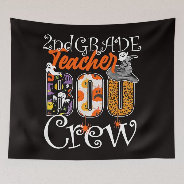 Item preview, 2nd Grade Teacher Boo Crew Halloween Second Grade Teacher designed and sold by PatrickRda.