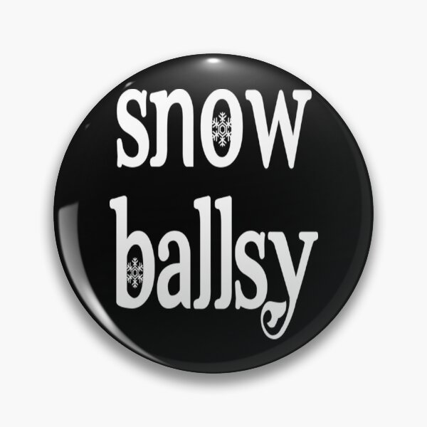 Item preview, Snow Balls T-ShirtSNOW BALLSY, WHITE designed and sold by ElizaKenzie.