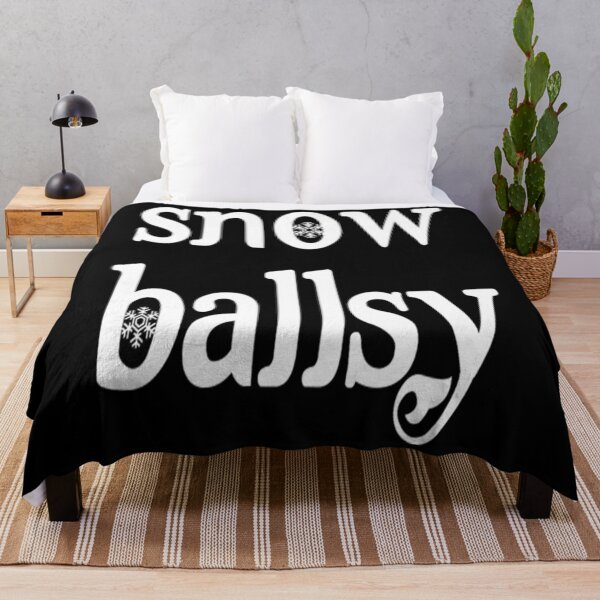 Item preview, Snow Balls T-ShirtSNOW BALLSY, WHITE designed and sold by ElizaKenzie.