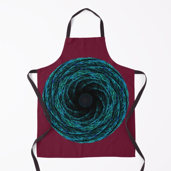 Item preview, Swirling green energy vortex - burnt red background designed and sold by Only1helen.