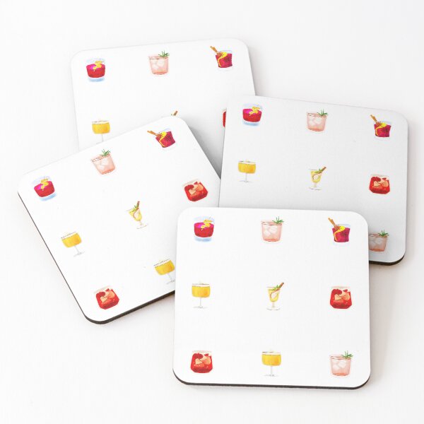 Item preview, Alcoholic drinks sticker pack - Gift for cocktail lovers designed and sold by CaitU.