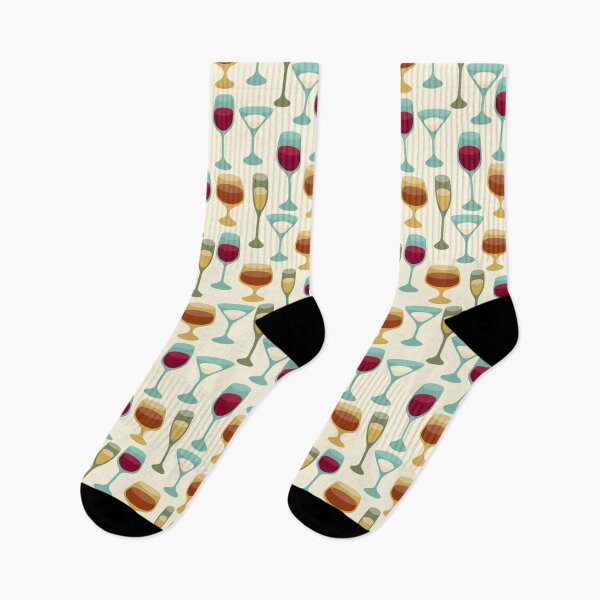 Item preview, Seamless pattern with wine glasses designed and sold by Huynhdesign.