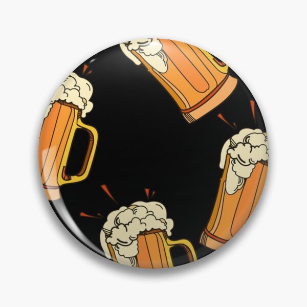 Item preview, Vector seamless pattern glass of beer designed and sold by Huynhdesign.