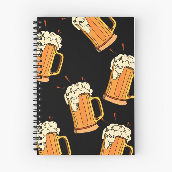 Item preview, Vector seamless pattern glass of beer designed and sold by Huynhdesign.