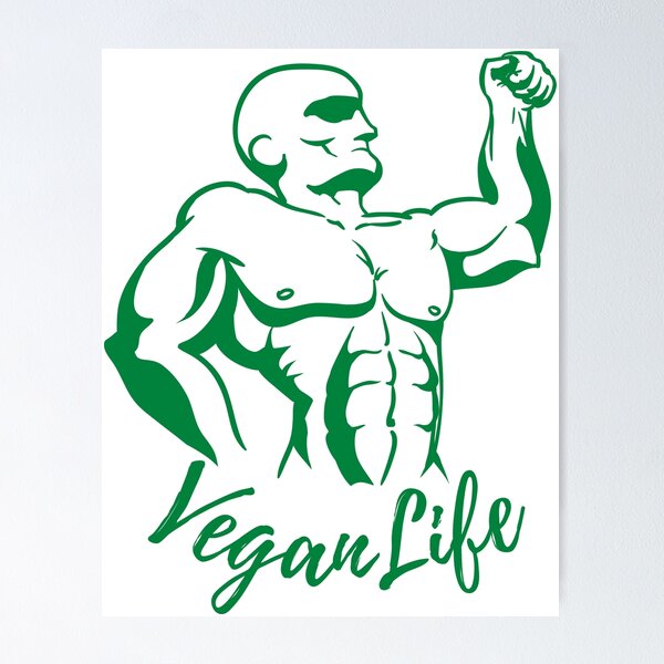 Item preview, Vegan Life Gym Workout Powered by Plants designed and sold by tjred01.