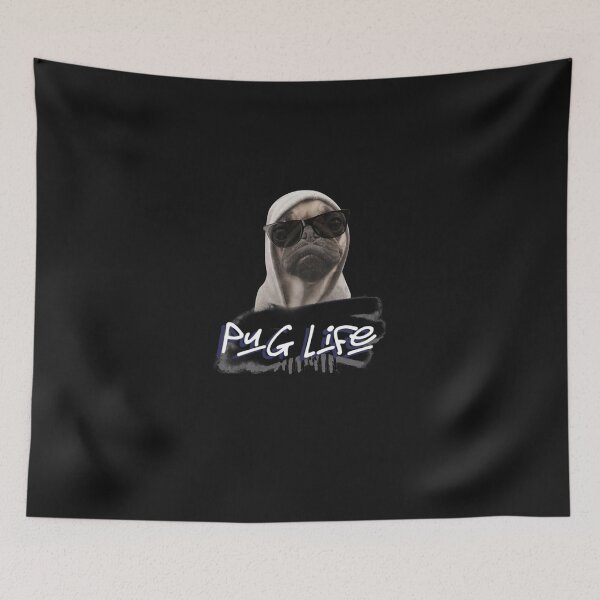 Item preview, Pug Life Classic Essential designed and sold by DuangpornShea.