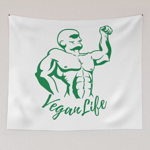 Item preview, Vegan Life Gym Workout Powered by Plants designed and sold by tjred01.