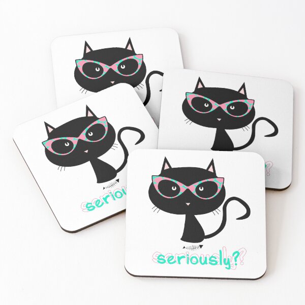 Item preview, Serious Cat ? designed and sold by wonderblue.