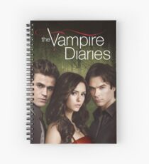 The Vampire Diaries Cover Spiral Notebook