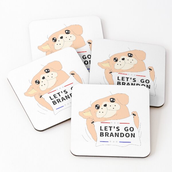 Item preview, Lets Go Brandon Us Flag Colors, lets go bardon design, dogs, cute, puppies, funny, labrador designed and sold by Dogpleasworld.