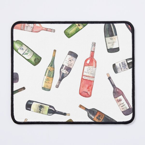 Item preview, Wine bottles seamless pattern designed and sold by Huynhdesign.
