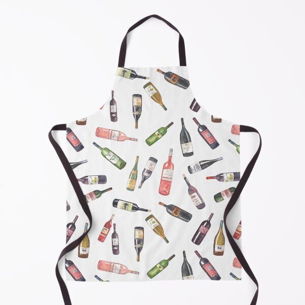 Item preview, Wine bottles seamless pattern designed and sold by Huynhdesign.