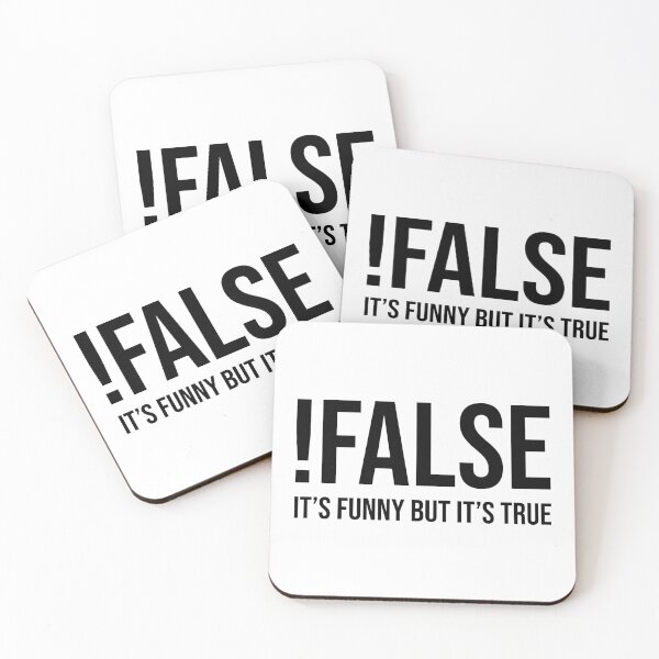 Item preview, !False It's Funny But It's True designed and sold by quoteedesigns.