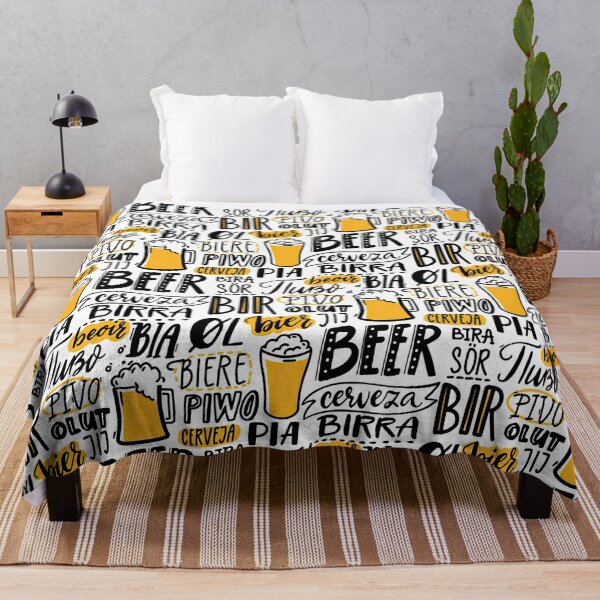 Item preview, Word beer in different languages, Italian birra, spanish cerveza designed and sold by Huynhdesign.