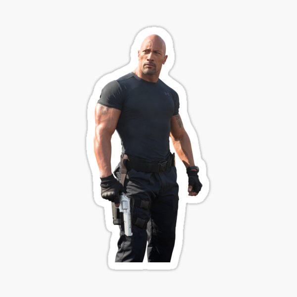 Dwayne the rock Johnson 1990's funny picture  Sticker for Sale by  nydollarslice