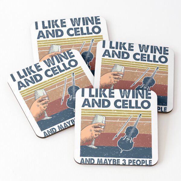 Item preview, I like Wine and Cello and maybe 3 people designed and sold by Huynhdesign.