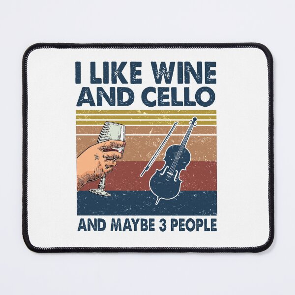 Item preview, I like Wine and Cello and maybe 3 people designed and sold by Huynhdesign.