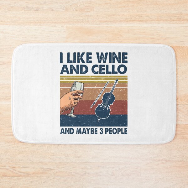 Item preview, I like Wine and Cello and maybe 3 people designed and sold by Huynhdesign.