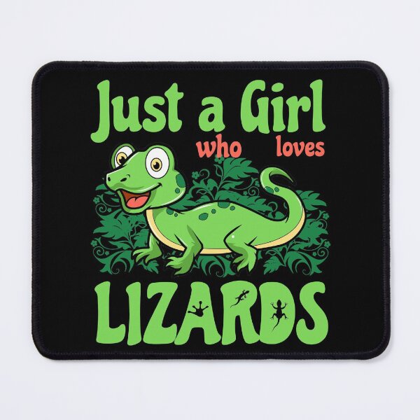 Item preview, Lizard Just a Girl Who Loves Lizards Tee for Lizard Lovers designed and sold by odrito.
