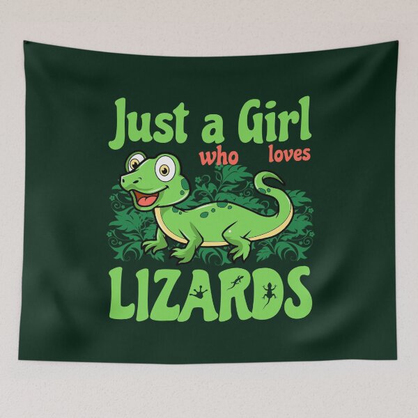 Item preview, Lizard Just a Girl Who Loves Lizards Tee for Lizard Lovers designed and sold by odrito.