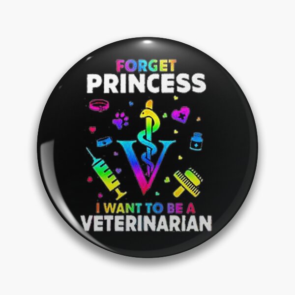 Artikelvorschau, Vergiss Prinzessin, ich möchte Tierarzt werden entworfen und verkauft von hpshop1234.
