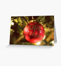 Hope Dream Greeting Card
