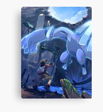Lugia Pokemon Plata y Oro Canvas Print