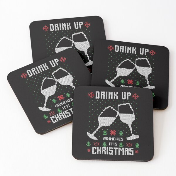 Item preview, Drink up grinches it's chrismast designed and sold by IgaBarClay.