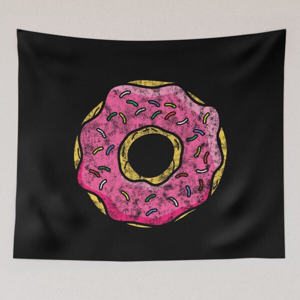 Item preview, Donut rosa grande con chispitas de colores designed and sold by TranscendFlow.