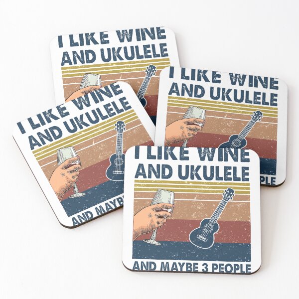 Item preview, I like Wine and Ukulele and maybe 3 people designed and sold by Huynhdesign.