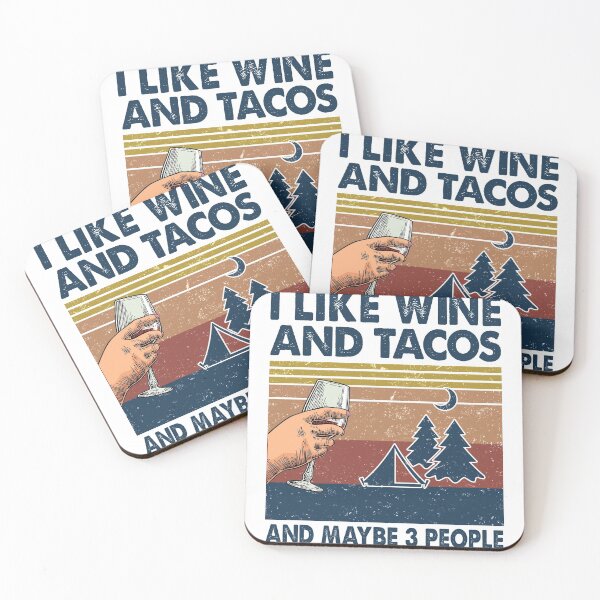 Item preview, I like Wine and Camping and maybe 3 people designed and sold by Huynhdesign.