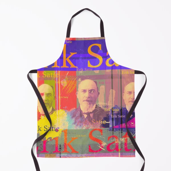Item preview, Musician Erik Satie, aesthetic portrait designed and sold by Mauswohn.