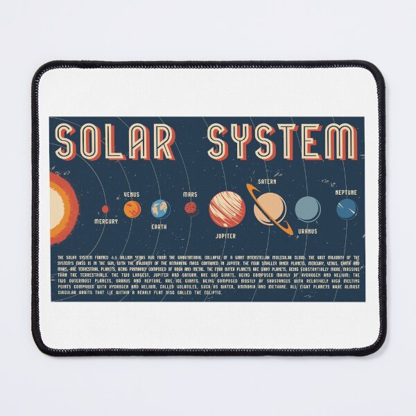 Item preview, Solar System designed and sold by Vector Scout Lab.