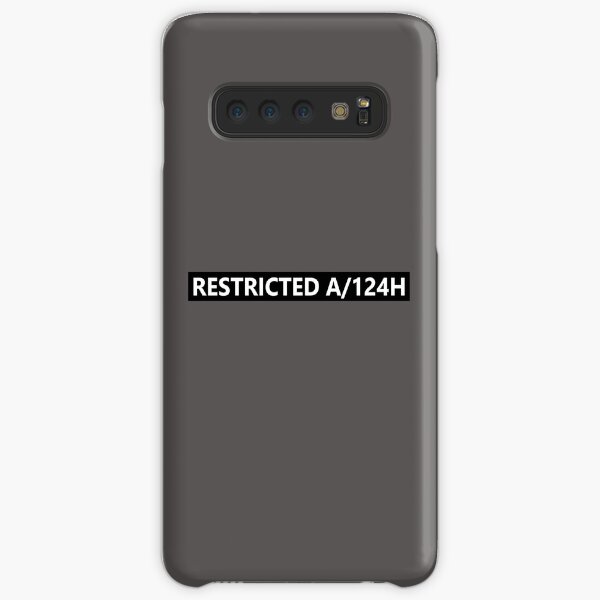 RESTRICTED A/124H - HUMANS Samsung Galaxy Snap Case