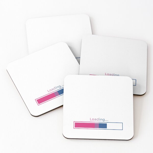 Item preview, Bisexual loading icon | funny designed and sold by Theresa Ahlman.