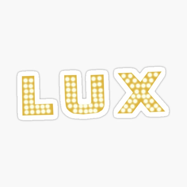 LUX Sticker