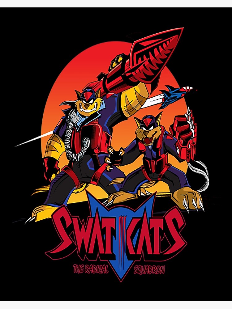 Swat Kats Radical Squadron" Art Board Print for Sale by ElizaKenzie | Redbubble