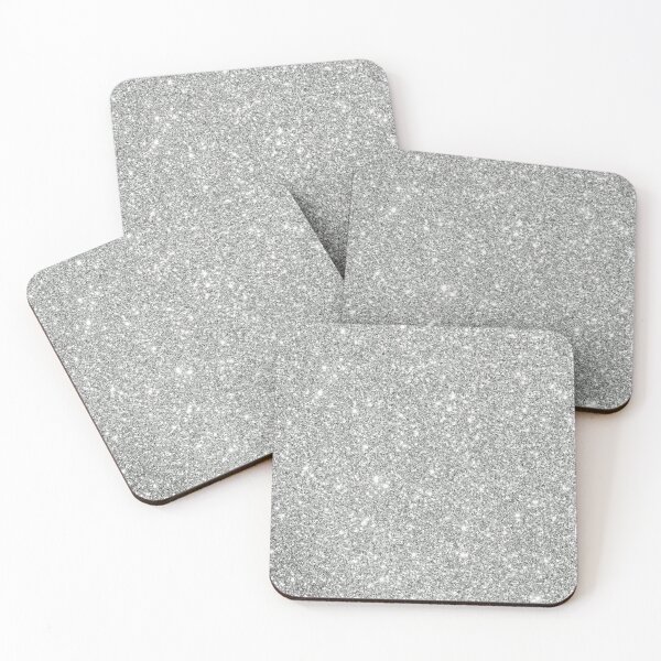 Item preview, Metallic Silver Shimmer Glitter designed and sold by magnicious.