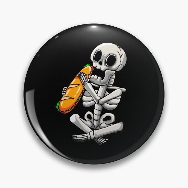 Item preview, Kawaii Japanese Anime Skeleton Halloween Funny Food Lovers designed and sold by CQCankdesign.