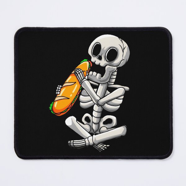 Item preview, Kawaii Japanese Anime Skeleton Halloween Funny Food Lovers designed and sold by CQCankdesign.